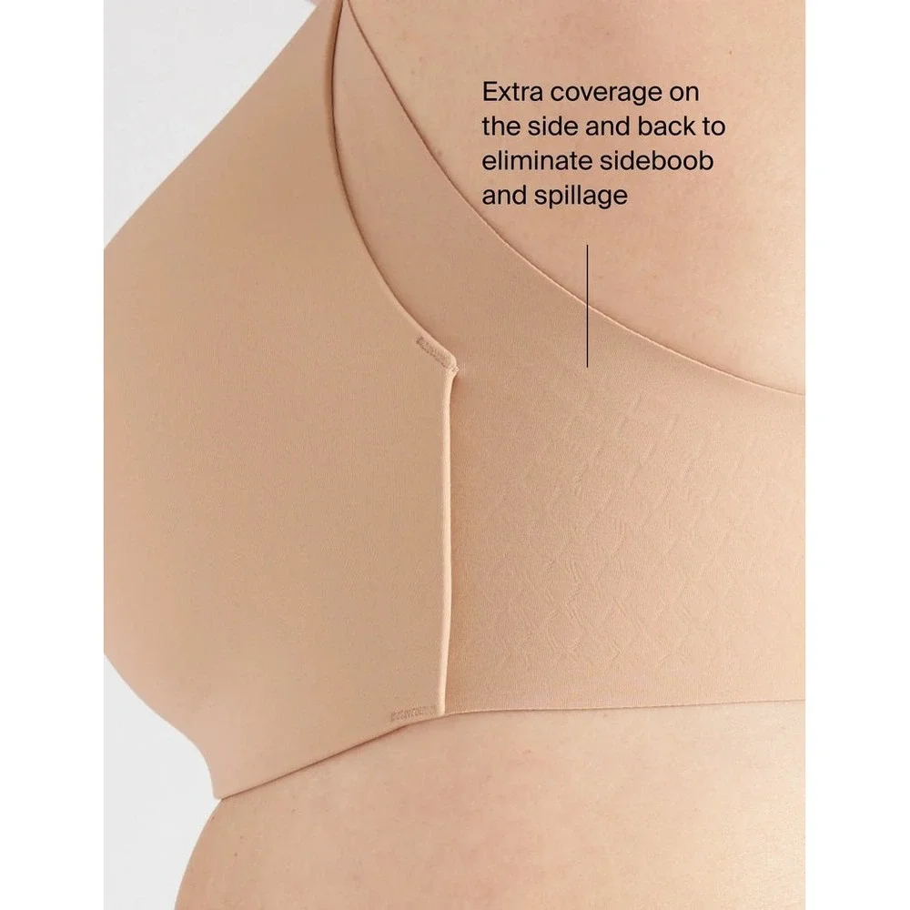 Knix Wingwomen Contour Bra Beige and Black Bundle Seamless‎ Coverage Size 40D